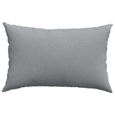 Poduszki na sofę 2 pcs Jasnoszary 60 x 40 cm tkanina