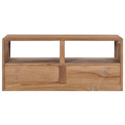 vidaXL Szafka pod TV, 90x30x40 cm, lite drewno tekowe