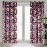 Zasłona Mirei burgundowa 140x250