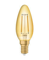 Żarówka led E14 2,5W 220lm 2400K vintage b22 świeca Osram