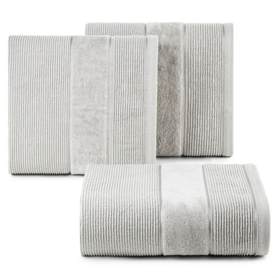 Ręcznik Emma srebrny 70x140