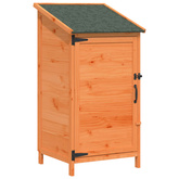 Shed ogrodowy brązowy 59 x 56 x 113,5 cm Drewno Świerkowe