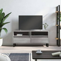 vidaXL Szafka pod TV, szary dąb sonoma, 100x34,5x44,5 cm