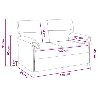Sofa 100% poliester, metalowa rama, MDF, sklejka