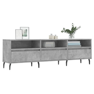 vidaXL Szafka pod TV, szarość betonu, 150x30x44,5 cm wariant 7