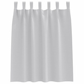 Firany blackout z kółkami 2 pcs Jasnoszary 140 x 140 cm