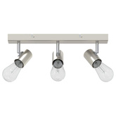 Reflektor sufitowy Nikiel 38 x 6,5 x 11,5 cm Metal