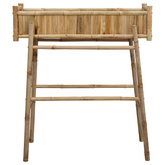 Doniczka ogrodowa z uchwytem Naturalny 100 x 38 x 114 cm Bambus