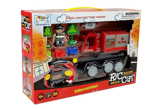 Auto Wóz Strażacki Zdalnie Sterowany R/C