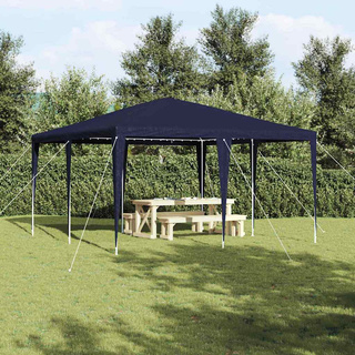 Namiot Imprezowy Niebieski 400 x 400 x 266 cm Polietylen i Stal