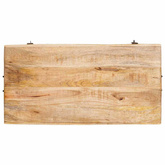 Skrzynia do przechowywania 70 x 35 x 40 cm lite drewno mango