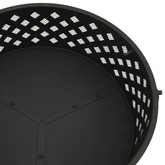 vidaXL Palenisko z pogrzebaczem, 68 cm, XXL, stal