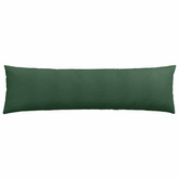 Poduszki na sofę 2 pcs Ciemna zieleń 145 x 40 cm