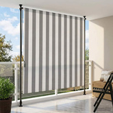 Zewnętrzna Roleta Rolkowa Antracytowy i biały 150 x 270 cm