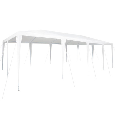Namiot Imprezowy Biały 800 x 400 x 266 cm Polietylen i Stal