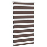 Roleta Zebra 70,9x120 cm Szerokość tkaniny 66,7 cm kawa