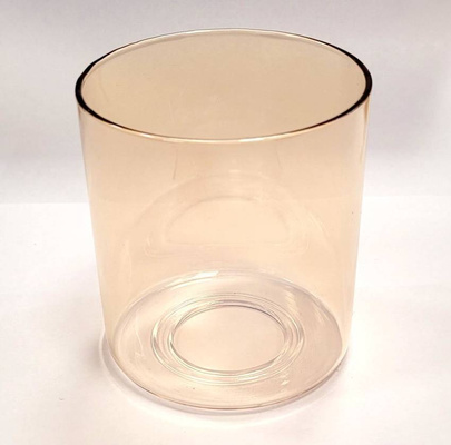 Klosz szklany bursztynowy E14 do lampy Canabera 71-98361