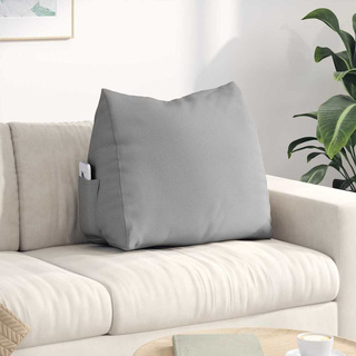 Poduszka na plecy Szary chmur 60 x 20 x 50 cm tkanina