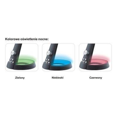 Lampka biurkowa K-BL1063 SREBRNY z serii BERKANE
