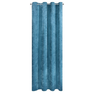 Zasłona Anisa turkusowa 140x250