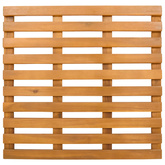 Mata do kąpieli brązowy 50 x 48 x 2,5 cm Lite Drewno Akacji