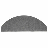 Samoprzylepne nakładki na schody, 10 szt., szare, 65x22,5x3,5cm