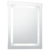 vidaXL Ścienne lustro łazienkowe z LED i czujnikiem dotykowym 60x80 cm