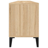 vidaXL Szafka pod TV, dąb sonoma, 150x30x44,5 cm