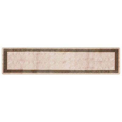 Chodnik dywanowy MARSA Czarny 80 x 350 cm Poliester i PVC