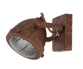 Lampa ścienna kinkiet 1xGU10 rdzawy FRODO 91-71064