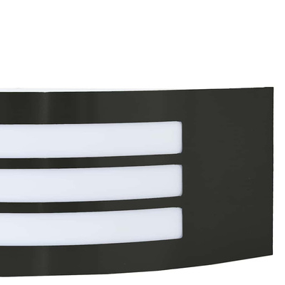 Zewnętrzna lampa ścienna Czarny 32 x 10 x 10 cm