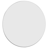 vidaXL Lustro ścienne, srebrne, Ø 60 cm, okrągłe