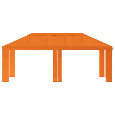 Pokrycie altany 6 x 3 m pomarańczowy Poliester 190 gsm