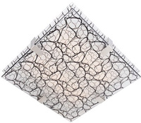 Lampa Sufitowa Candellux Fiera 10-30382 Plafon E27 Kwadrat