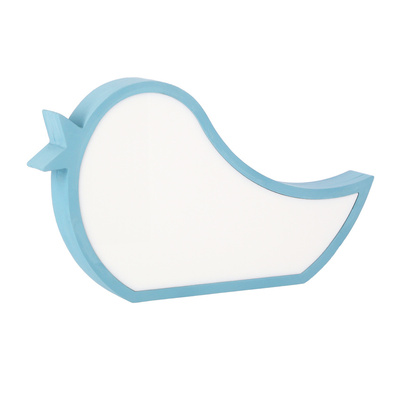 bird lampa stołowa dla dziecka led iq kids niebieski