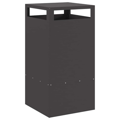 Kominek Czarny 50 x 50 x 100 cm Stal