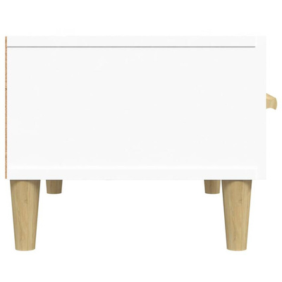 vidaXL Szafka pod TV, biała, 150x34,5x30 cm, materiał drewnopochodny