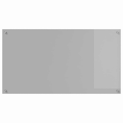 Panel kuchenny Jasnoszary 110 x 60 cm szkło hartowane