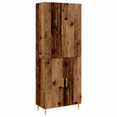 Highboard Stare drewno 69,5 x 34 x 180 cm Drewno inżynieryjne