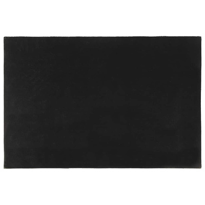 Wycieraczka, czarna, 60x90 cm, włókno kokosowe, tuftowana