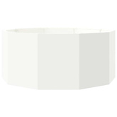 Donica Biały 120 x 120 x 50 cm Stal