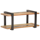 vidaXL Szafka pod TV, 90x40x40 cm, lite drewno z odzysku
