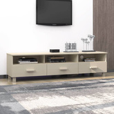 vidaXL Szafka pod TV HAMAR, miodowy brąz, 158x40x40 cm, drewno sosnowe