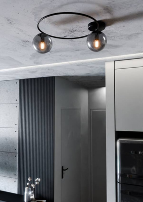 Lampa sufitowa  SOPRA 2 BL GRAFIT