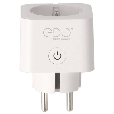 Inteligentne gniazdko wtyczka Schuko WiFi Smart Tuya z monitorem energii 16A 3680W EDO777486 EDO Solutions