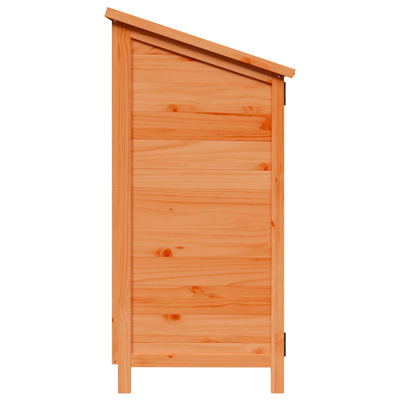 Shed ogrodowy brązowy 106,5 x 56 x 113,5 cm Drewno Świerkowe