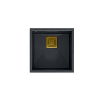 DAVID 40 GraniteQ black diamond/elementy złote