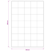 Zestaw kołdry 90% z gęsiego puchu FULDA 2 szt. 140 x 200 cm