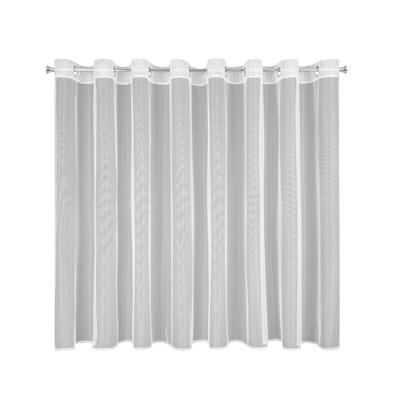 Esel biała 350x150 Firana