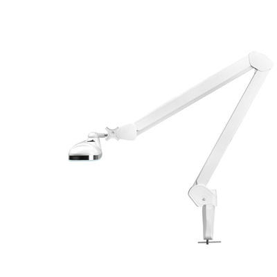 Lampa warsztatowa led Elegante 801-s z imadełkiem standard biała 123739